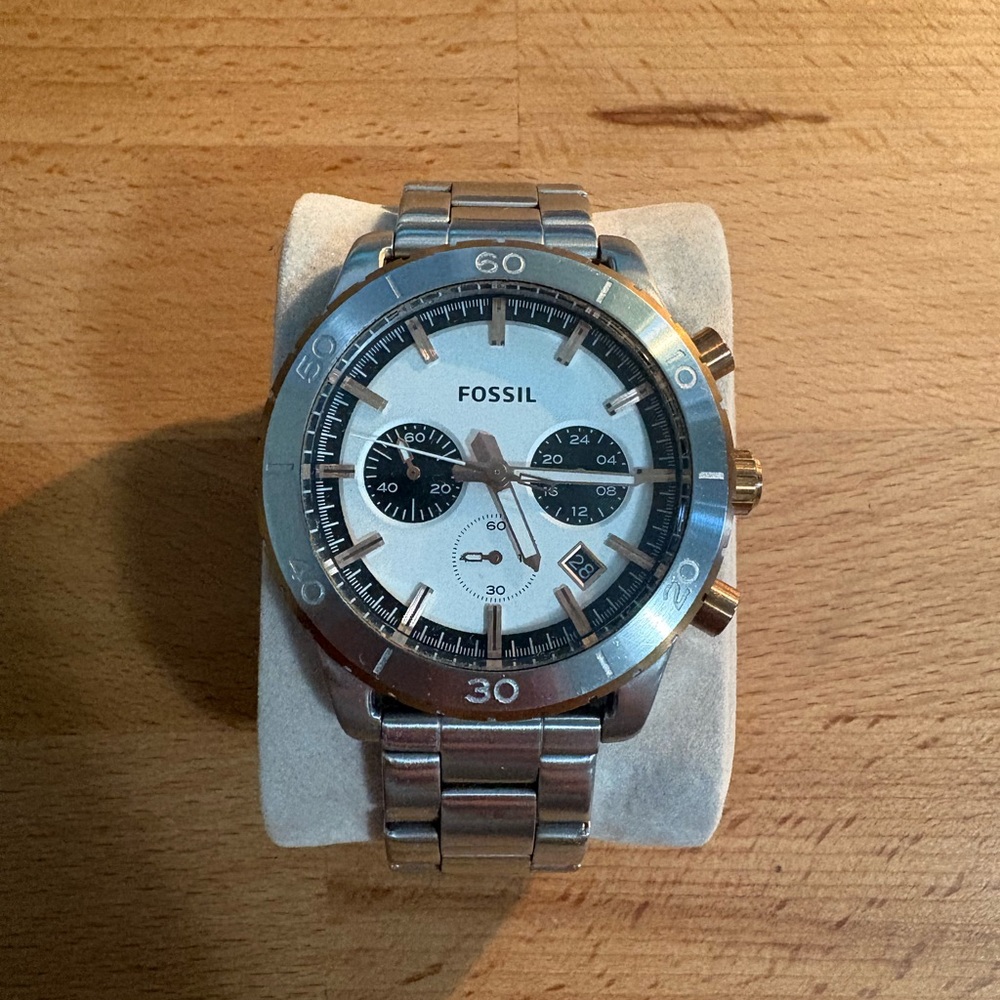 Fossil Men's Two-Tone Chronograph Watch